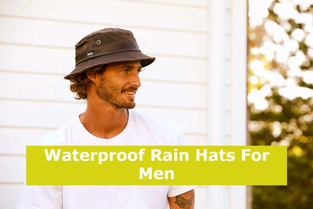 Waterproof Rain Hats For Men